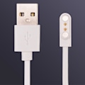Miniatyrbillede 3 af 5: 1 stk Universal Smartwatch Opladerkabel, Magnetisk Opladningskabel 2 Pins 4 Pins USB Oplader til Smartwatch 7.62mm 2.84mm 4mm [kk] 4.0mm size 2pin