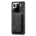 Pikkukuva 2 / 5: Nahkainen korttitasku puhelinkotelo Xiaomi 15[D]:lle Black