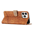 Miniatyrbilde 5 av 5: Sydd lærtelefonveske for iPhone 16 Pro Max Brown