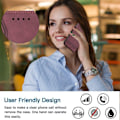 Miniatyrbillede 5 af 5: Læder Magnetisk Lukning Etui med Flip Wallet Støttefunktion Cover til [D] Red Samsung Galaxy A6 2018