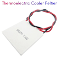 Miniatyrbild 3 av 5: Tec1-12705 Termoelektrisk Kylare Peltier 40x40mm Tec12705 Peltier Element Modul För Kylare Radiat[D] white