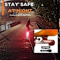Miniatyrbilde 4 av 5: 2x LED Skateboardlys Longboardlys Skateboardlys Passer til alle Longboards Sykler Scootere