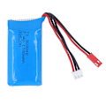 Miniatyrbillede 2 af 5: Fjernbetjeningsbåd Lithium Batteri 7.4V 1100mAH RC Skibsbatteri til WLtoy A949 A959 A969[D]
