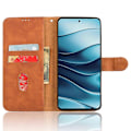Pikkukuva 2 / 5: Xiaomi Redmi Note 14 5G Nahkakotelo, ihonmyötäinen, pudotussuoja, lompakkokansi - Vihreä[D] Multicolor Brown