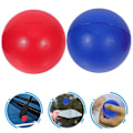 Miniatyrbillede 3 af 5: 6 stk. Strand Paddle Ball Udskiftningsfarvede Strandbolde til Udendørs Strand Paddle Spil