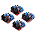 Miniatyrbilde 3 av 5: 4 stk L298n Motor Driver Controller Board Modul DC Dobbel H-bro For Smart Car Power R3