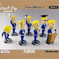 Miniatyrbilde 4 av 5: Fallout 4 Fallout Boy Q-versjon 7 bobbleheads Vault Boy-figurer i eske