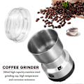 Miniatyrbillede 4 af 5: Elektrisk Kaffe Kværn 150w 220v Køkken Korn Bønner Maling Kaffe Hjem Nødder Multifunktionel Be