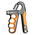 Miniatyrbilde 3 av 5: Grip Strength Trainer 5-100KG Mekanisk Underarms Trener Tellbar Menn Kvinner Justerbar Håndgrep[D] grey