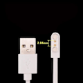 Miniatyrbillede 1 af 5: 1 stk Universal Smartwatch Opladerkabel, Magnetisk Opladningskabel 2 Pins 4 Pins USB Oplader til Smartwatch 7.62mm 2.84mm 4mm [kk] 2.84mm size 2pin