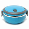 Miniatyrbillede 2 af 5: Madkasse Termokande i Rustfrit Stål Vakuumisoleret Bærbar A[D] Double layer blue