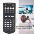 Miniatyrbilde 3 av 5: RAV28 WJ40970 EU Fjernkontroll for Hjemmeforsterker AV-mottaker -6030 RX-V361 RAV34 RAV250 RX-V365 HTIB-680 [kk] black