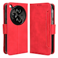 Miniatyrbillede 1 af 5: For Oppo Find N3 5G/OnePlus Open PU Læder Beskyttelsesetui Kort Holder Stativ Flip Cover