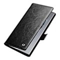 Miniatyrbillede 4 af 5: QIALINO Wallet Etui til Samsung Galaxy S24 Ultra Ægte Koskind Læder Folio Flip Cover - Brun
