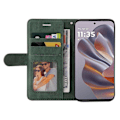 Miniatyrbild 2 av 5: Läderfodral för Motorola Edge 50 Neo 5G - Läder Serie, Färgsplicing, Plånbok, Stativ