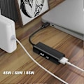 Pikkukuva 2 / 4: USB-C 3-in-1 MagSafe -sovitin, Type C - MagSafe 1/2 -muunnin kannettaville [D] White