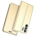 Pikkukuva 1 / 5: ZTE nubia Red Magic 10 Pro 5G -puhelinkotelo PU-nahkaa, korttipidike, jalusta ja magneettilukko [D] Multicolor Gold