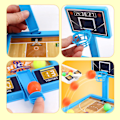 Miniatyrbilde 2 av 5: 2024 NYTT, Bordbasketspill Leke, Kontor Desktop Basketbal Partygaver, Nyhet Basketballs Skytespill for Voksne, Beste Gaveidé for Gutter White