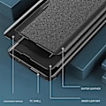 Miniatyrbillede 5 af 5: For Samsung Galaxy A05s 4G Etui med Vindue i PU Læder Stand Cover Sapphire