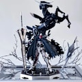 Miniatyrbilde 5 av 5: King Astray MHF-01 HG 1/144 PB Limit Monter Modell Actionfigurer Barnas Mecha Leker Skrivebordsdekorasjon Gave Samleobjekt(D) color B