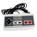 Miniatyrbillede 5 af 5: NES Trådløs USB Controller Gamepad PC/USB/NES Computer Videospil Håndtag Retro USB NES Controller Joystick Controle Manttee USB