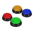 Miniatyrbillede 1 af 5: 4 Pak Buzzer til Trivia Spil, Svar Buzzer til Klasseværelse, Spil Buzzer med Lys og Lyd G-Yvan[D] As Shown