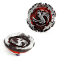 Miniatyrbilde 5 av 5: Metall B-131 Død Fønix Beyblade Burst Blast Gyroskop med Håndtak-Lanserer