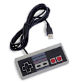 Miniatyrbillede 2 af 5: NES Trådløs USB Controller Gamepad PC/USB/NES Computer Videospil Håndtag Retro USB NES Controller Joystick Controle Manttee 8BT