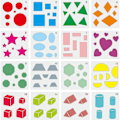 Pikkukuva 2 / 5: Geometrinen sapluunamalli lasten mielikuvitukseen DIY-maalauskäsityöhön [D]