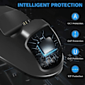 Miniatyrbillede 4 af 5: INF Dobbelt opladningsstation til to PS4/PS4 Slim/PS4 Pro controllere