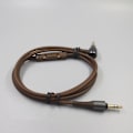 Miniatyrbilde 4 av 5: 3,5 mm hodetelefonkabel med mikrofon for ATH-MSR7 erstatningslydkabel 1,2 m