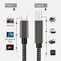 Pikkukuva 4 / 4: USB B - USB C -tulostinkaapeli