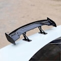 Miniatyrbild 2 av 4: Universal Bil Bakre Vinge Racing Spoiler Lättviktig Abs Bakre Vinge För Biltillbehör