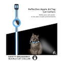 Miniatyrbillede 5 af 5: Kattehalsbånd + Tracker (Bluetooth-lokalisering) Apple iOS/Android/Halsbånd OGSÅ Kompatibel med Apple Airtag, Anti-Kvælningshalsbånd til Killinger,[D]