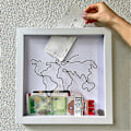 Miniatyrbild 4 av 5: Reseäventyr Samlarbox, Förvaringslåda för Biljetter, Spargris för Vykoortssouvenirer, Fotoram, Spargris, l[D]