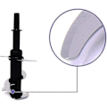Miniatyrbillede 3 af 5: Udskiftnings 6-bladet kniv til Ninja Blender 1100w Bl740 Crushing Pitcher[D]