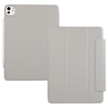 Miniatyrbild 1 av 2: Fodral för iPad Pro 11 (2024) i PU-läder med automatisk sömn/vakna-funktion, magnetisk fästning -