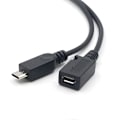Miniatyrbillede 5 af 5: Micro Usb Én til To OTG Datakabel med Strømforsyningsport 2-Pak[D]