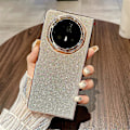 Miniatyrbild 1 av 5: For Honor Magic V3 5G Skal Glimmande Glitter Hård PC Telefonfodral Gradient Gold