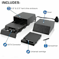 Miniatyrbild 4 av 5: 8TB Extern Hårddisklåda för PS4 Internt Minne Extra Lagring Databank