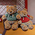Miniatyrbillede 2 af 4: Sød Teddybjørn Brian Teddy Blød Sød Grim Barcelo Bjørn Dukke