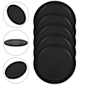 Pikkukuva 3 / 5: 10 kpl Pöytäjääkiekkokiekkoja Jääkiekkokiekkoja Pöytäjääkiekon varaosat Jääkiekkotarvikkeet[D] Black 6.50X6.50X0.40CM