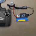Miniatyrbilde 5 av 5: Modellbåt DIY Kits Akselhylse Motor Propell Kontroller Mottaker Sett RC Ny[D] Remote Control