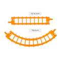 Miniatyrbilde 3 av 5: Flerfarget montert togvogn, elektrisk togvogn, DIY-bil, DIY elektrisk tog, barneleke [D] pink Three carriages