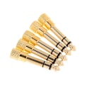 Miniatyrbild 1 av 5: 5-pack Stereo Audio Adapter 6,3 mm 1/4\" Han till 3,5 mm 1/8\" Honkontakt