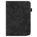 Miniatyrbild 5 av 5: Skyddsfodral med stativ i PU-läder för PocketBook Verse PB629 E-läsare, automatisk väckning/sömn Black