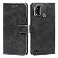Miniatyrbillede 1 af 5: For Nokia G11 Plus 4G Flip PU Læder Wallet Case Stativ Kalveskind Struktur Telefon Cover Multicolor Style A