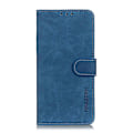Pikkukuva 2 / 5: OnePlus Nord Retro -tekstuurinen nahkakotelo OnePlus Nord[D]:lle Blue