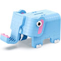 Miniatyrbillede 1 af 5: 3D Mini Byggeklodser Dyresæt, 291 Stykker Mini Elefant Byggeklodser, 3d Sjov Funktionel Byggelegetøj Til Voksne, Festgaver Til Børn (8+)