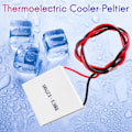 Miniatyrbild 2 av 5: Tec1-12705 Termoelektrisk Kylare Peltier 40x40mm Tec12705 Peltier Element Modul För Kylare Radiat[D] white